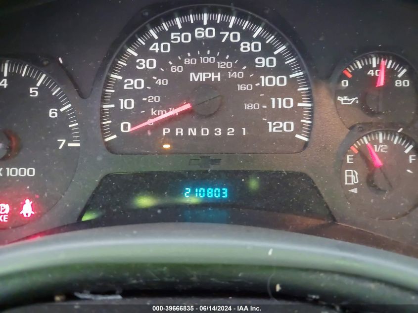 2007 Chevrolet Trailblazer Ls VIN: 1GNDT13S172205988 Lot: 39666835