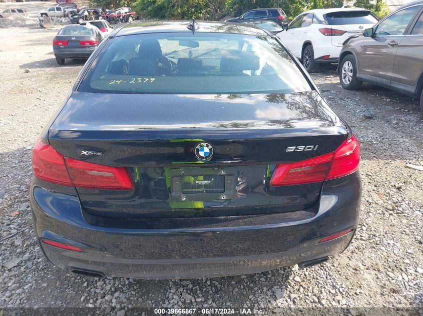 2019 BMW 530I xDrive VIN: WBAJA7C56KWW14713 Lot: 39666867