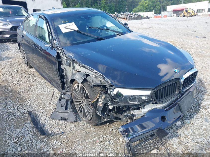 2019 BMW 530I xDrive VIN: WBAJA7C56KWW14713 Lot: 39666867