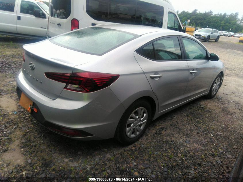 2019 Hyundai Elantra Se VIN: 5NPD74LF5KH492227 Lot: 39666878