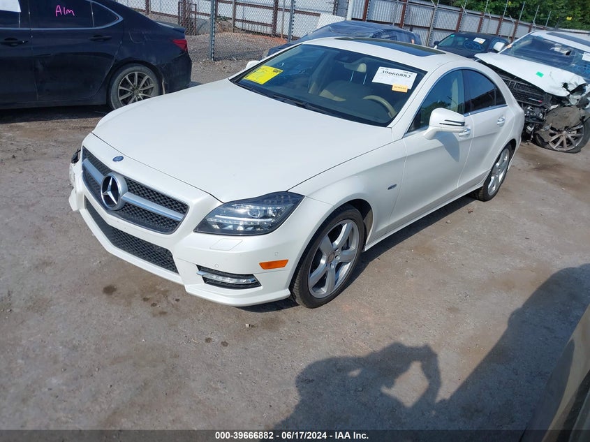 2012 Mercedes-Benz Cls 550 VIN: WDDLJ7DB8CA034335 Lot: 39666882