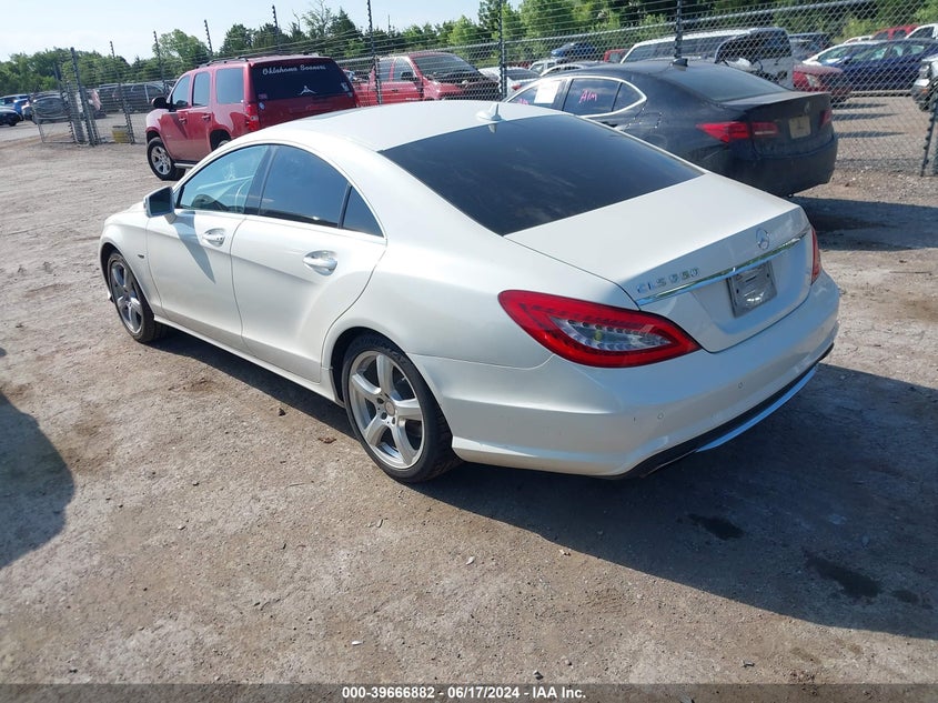 2012 Mercedes-Benz Cls 550 VIN: WDDLJ7DB8CA034335 Lot: 39666882