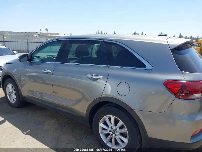 2019 KIA SORENTO 2.4L LX - 5XYPG4A32KG547844