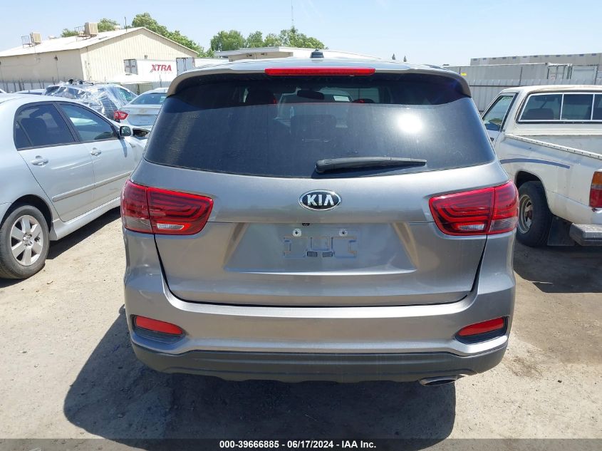 2019 KIA SORENTO 2.4L LX - 5XYPG4A32KG547844