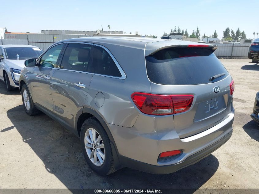 2019 KIA SORENTO 2.4L LX - 5XYPG4A32KG547844