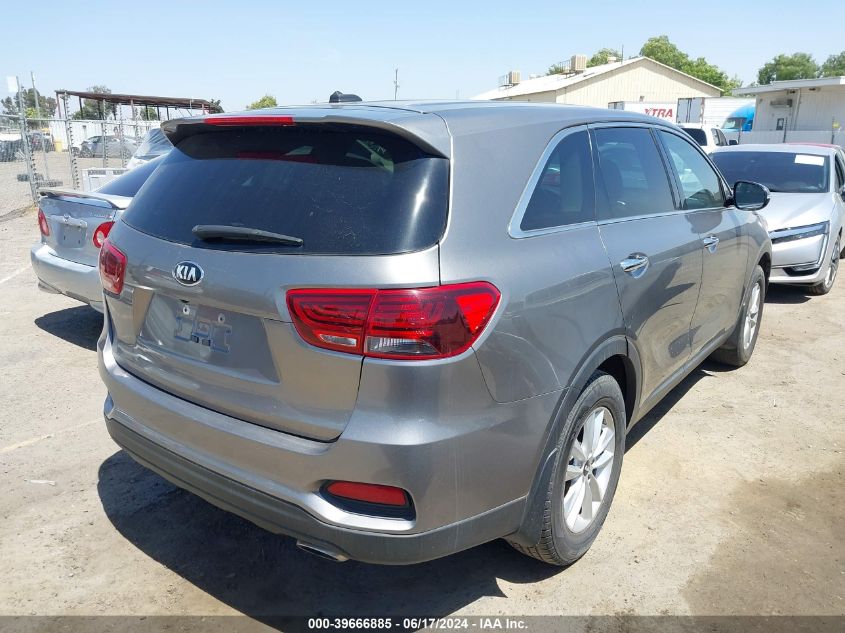 2019 KIA SORENTO 2.4L LX - 5XYPG4A32KG547844