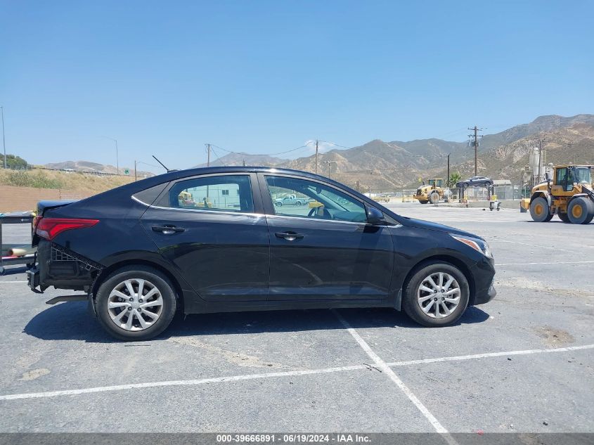 2022 Hyundai Accent Sel VIN: 3KPC24A68NE170557 Lot: 39666891