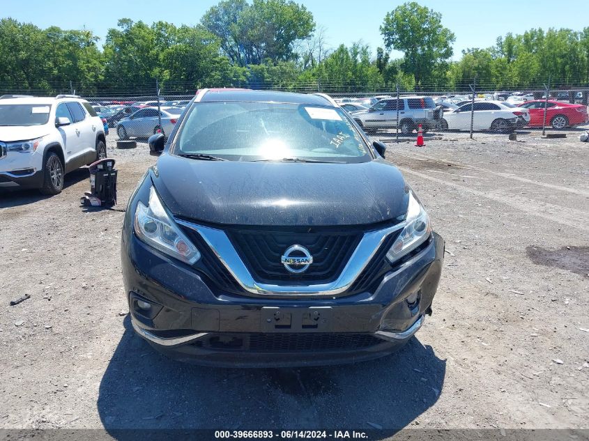 2017 Nissan Murano Platinum VIN: 5N1AZ2MH0HN203566 Lot: 39666893