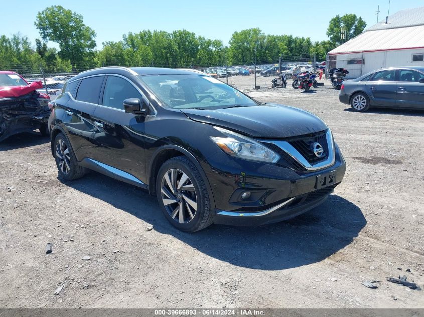 5N1AZ2MH0HN203566 2017 NISSAN MURANO - Image 1