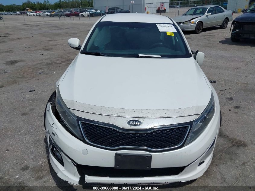 2015 Kia Optima Lx VIN: KNAGM4A75F5607963 Lot: 39666908