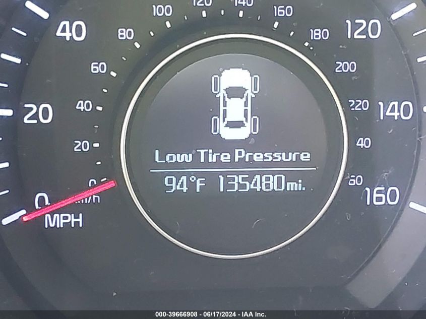 2015 Kia Optima Lx VIN: KNAGM4A75F5607963 Lot: 39666908