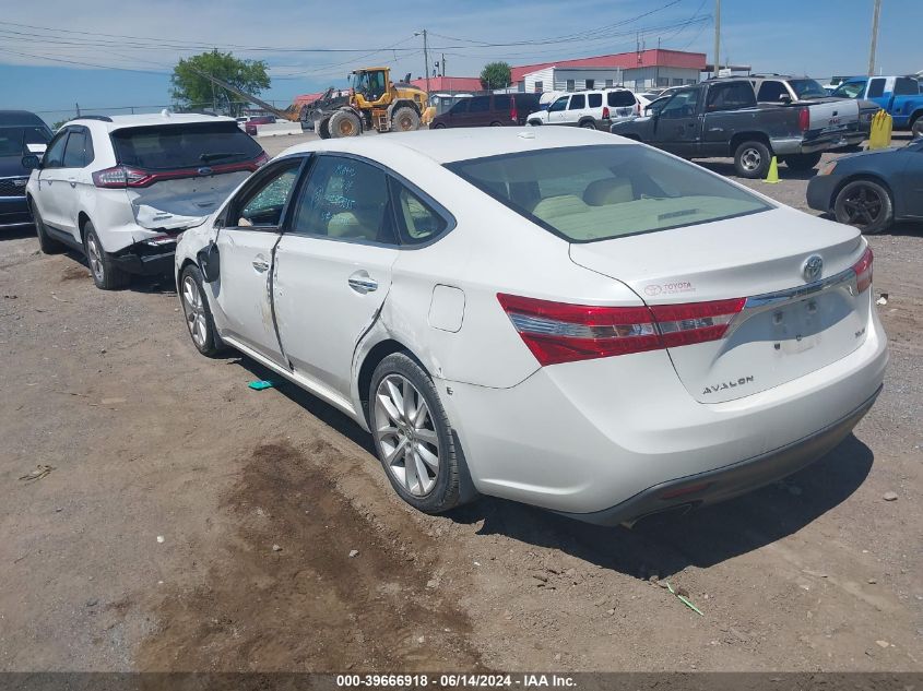 2013 Toyota Avalon Xle Touring VIN: 4T1BK1EB4DU013735 Lot: 39666918