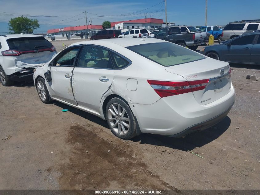 2013 Toyota Avalon Xle Touring VIN: 4T1BK1EB4DU013735 Lot: 39666918