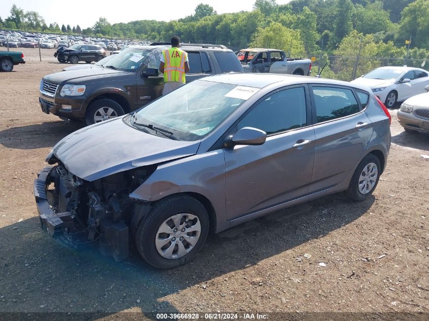 KMHCT5AE7GGU24337 2016 Hyundai Accent Se