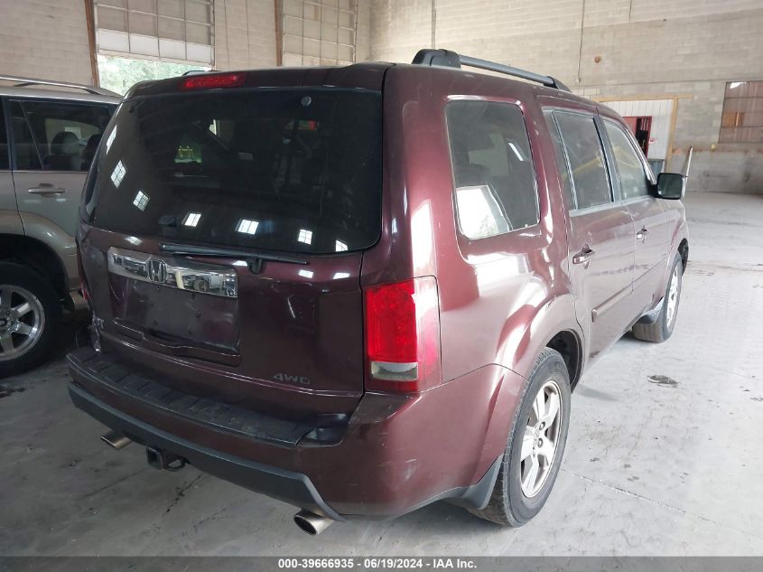 2009 Honda Pilot Ex VIN: 5FNYF48469B010546 Lot: 39666935