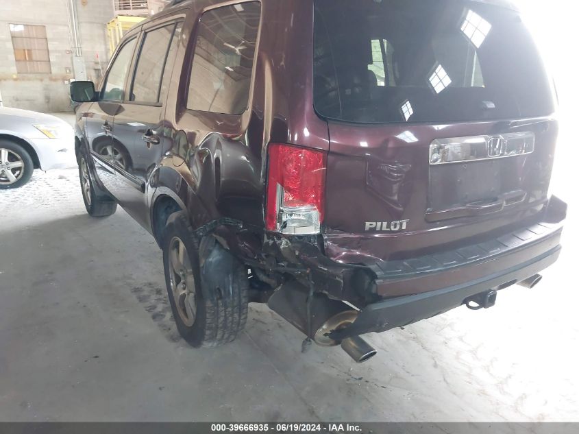 2009 Honda Pilot Ex VIN: 5FNYF48469B010546 Lot: 39666935