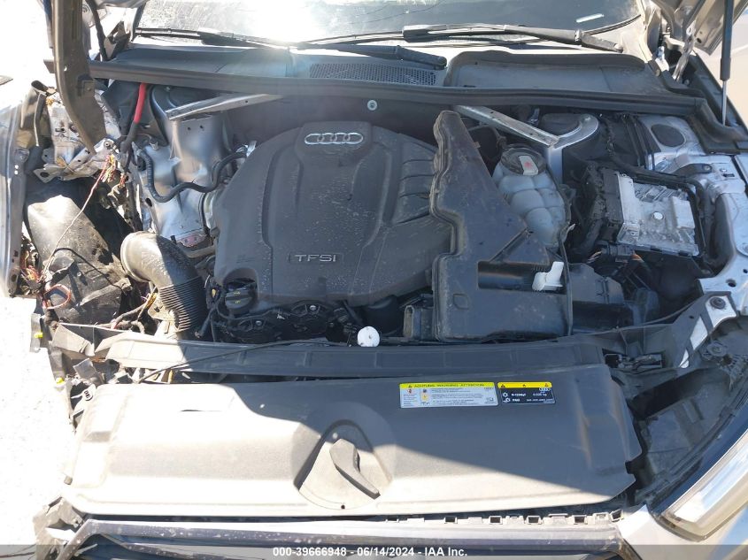 2019 Audi A4 45 Premium VIN: WAUENAF47KA060729 Lot: 39666948