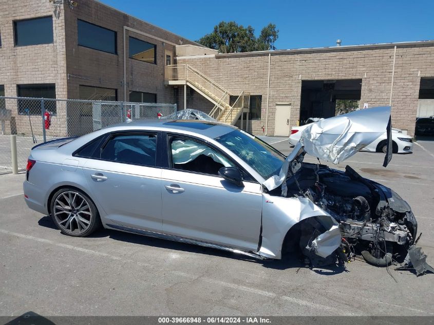 2019 Audi A4 45 Premium VIN: WAUENAF47KA060729 Lot: 39666948