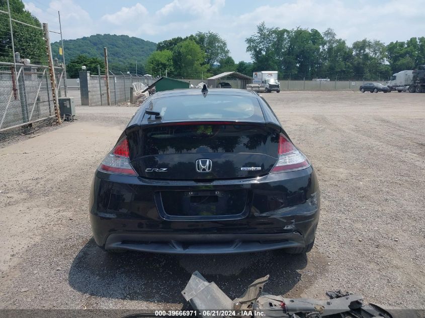 2011 Honda Cr-Z Ex VIN: JHMZF1C60BS014126 Lot: 39666971