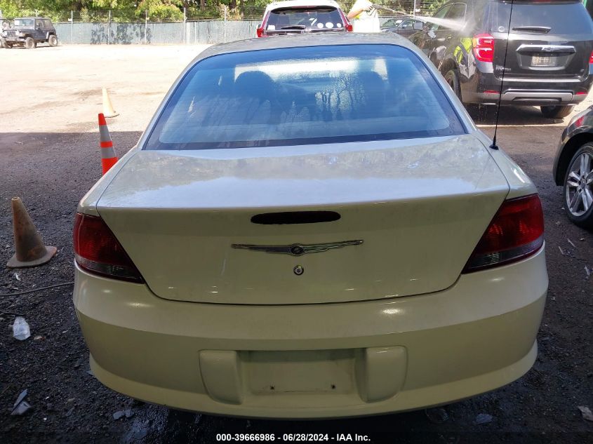 2004 Chrysler Sebring Lx VIN: 1C3EL46X04N291010 Lot: 39666986