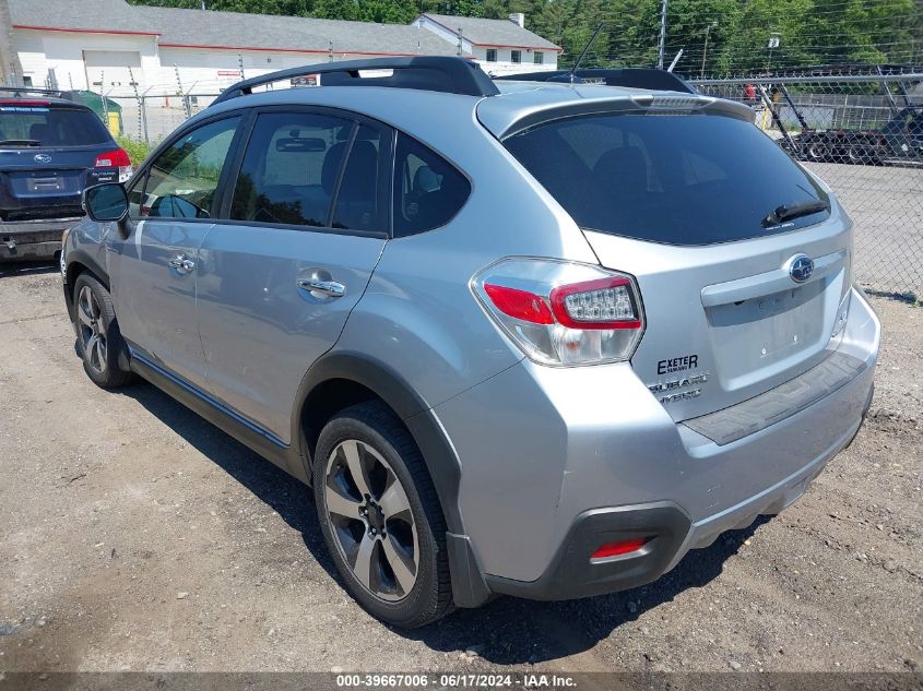 2014 Subaru Xv Crosstrek Hybrid 2.0I Touring VIN: JF2GPBKC0EH237501 Lot: 39667006