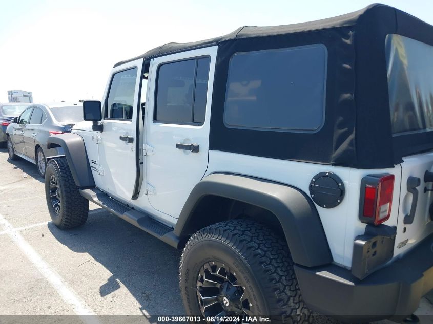 2013 Jeep Wrangler Unlimited Sport VIN: 1C4BJWDG1DL702865 Lot: 39667013