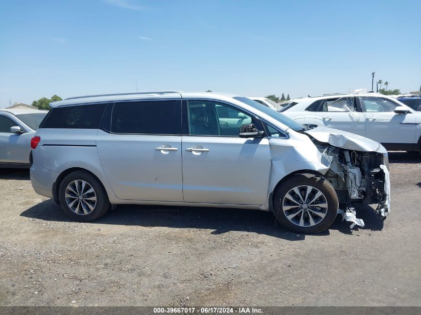 2018 Kia Sedona Sx VIN: KNDMC5C1XJ6380960 Lot: 39667017