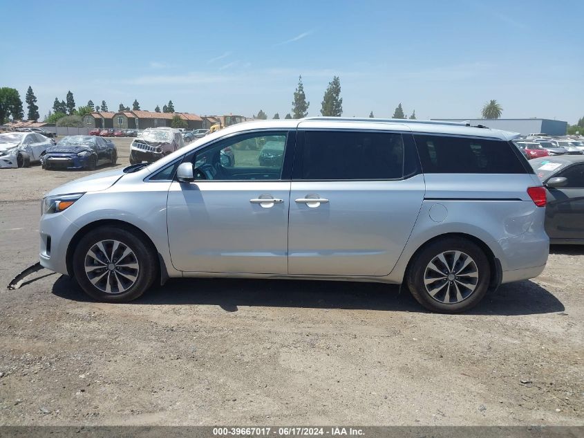 2018 Kia Sedona Sx VIN: KNDMC5C1XJ6380960 Lot: 39667017