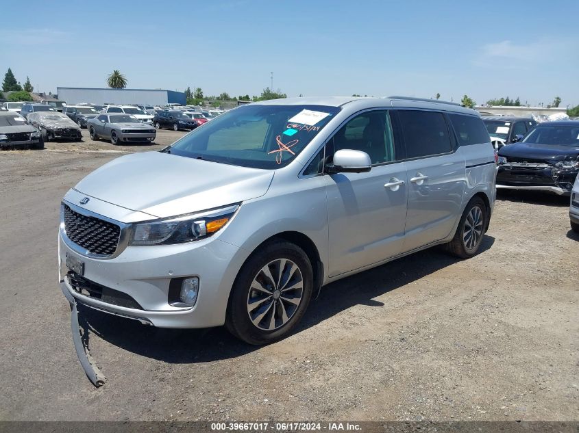 2018 Kia Sedona Sx VIN: KNDMC5C1XJ6380960 Lot: 39667017