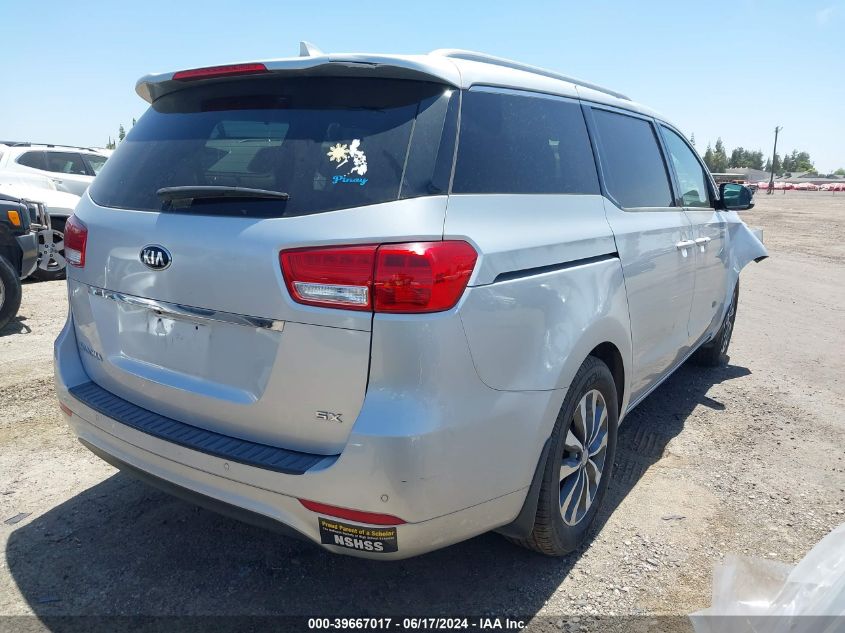 2018 Kia Sedona Sx VIN: KNDMC5C1XJ6380960 Lot: 39667017