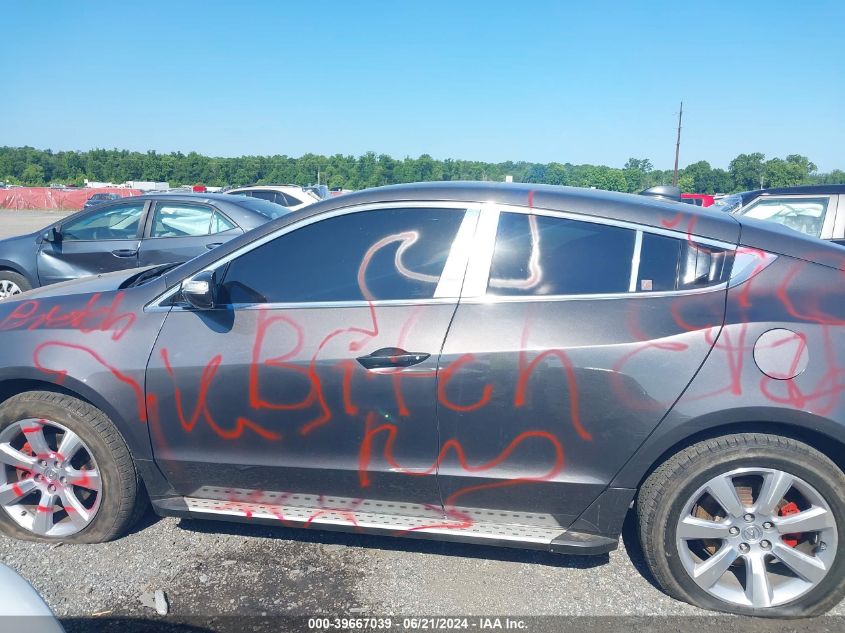 2011 Acura Zdx Technology VIN: 2HNYB1H41BH500218 Lot: 39667039