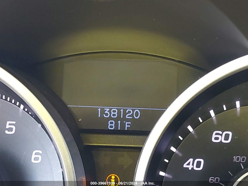 2011 Acura Zdx Technology VIN: 2HNYB1H41BH500218 Lot: 39667039