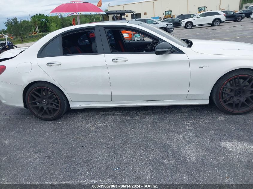 2017 Mercedes-Benz Amg C 43 4Matic VIN: 55SWF6EBXHU184560 Lot: 39667063