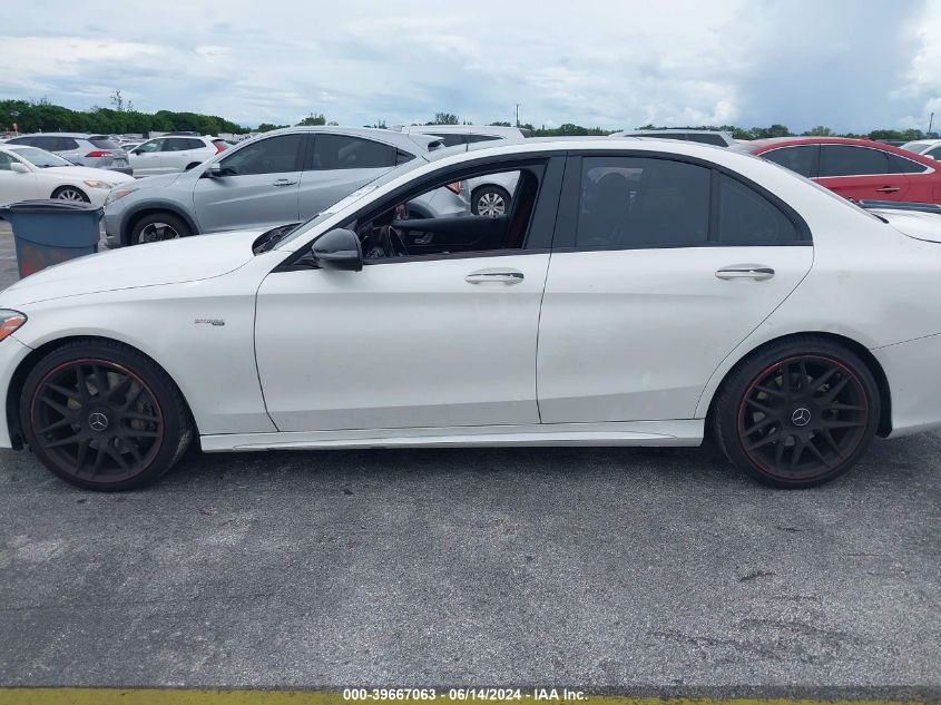 2017 Mercedes-Benz Amg C 43 4Matic VIN: 55SWF6EBXHU184560 Lot: 39667063