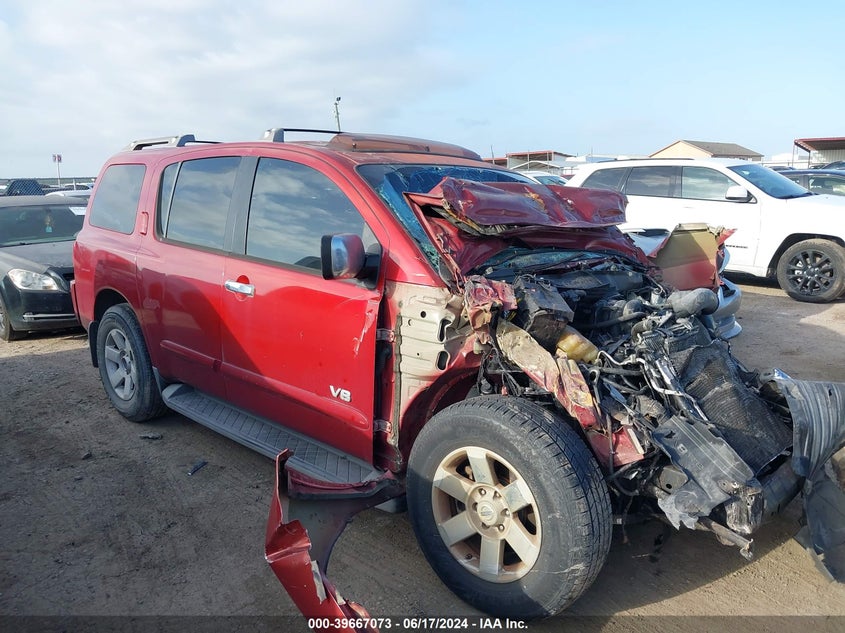 2006 Nissan Armada Se/Le VIN: 5N1AA08A26N733740 Lot: 39667073