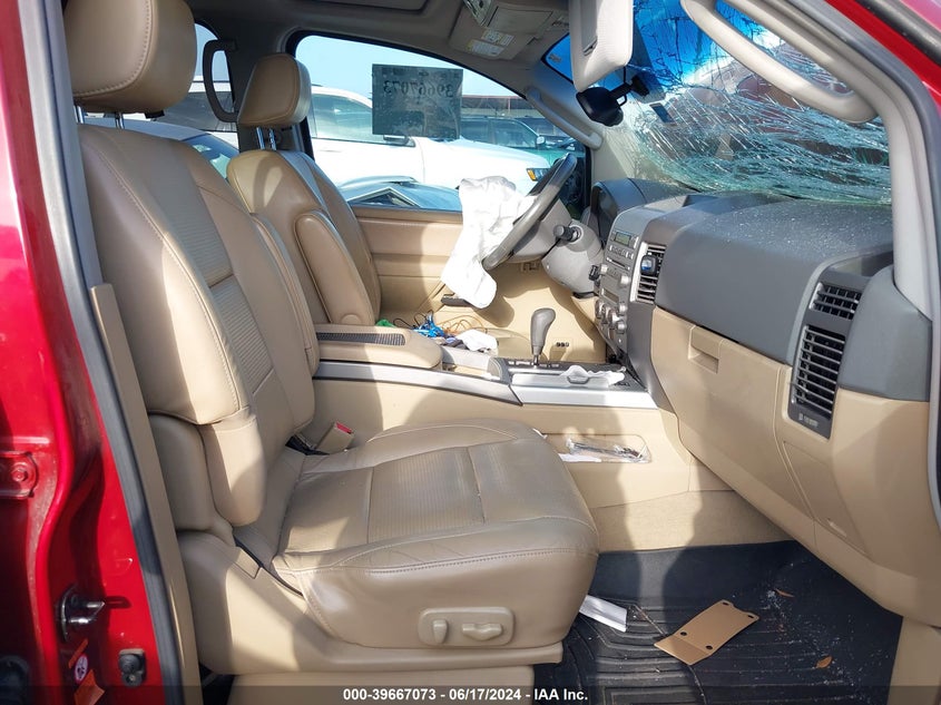 2006 Nissan Armada Se/Le VIN: 5N1AA08A26N733740 Lot: 39667073