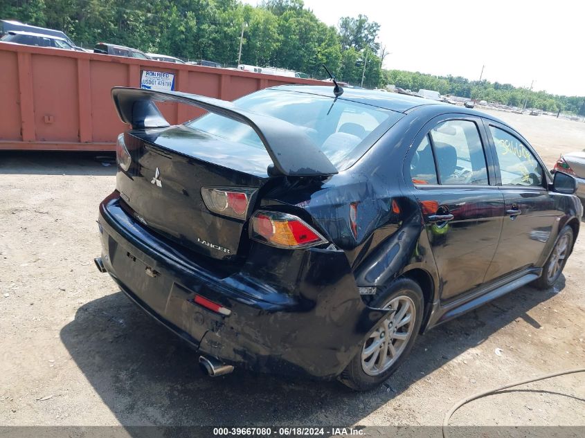 2010 Mitsubishi Lancer Es VIN: JA32U2FU2AU033092 Lot: 39667080