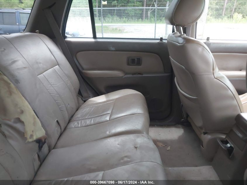 JT3GN87R1W0063642 1998 Toyota 4Runner Sr5 V6 Limited