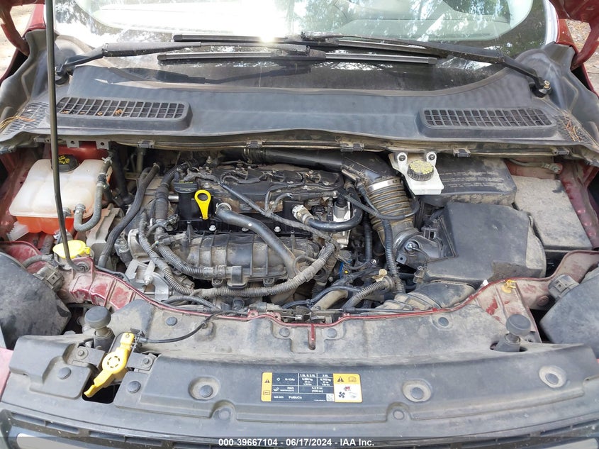 2014 Ford Escape Titanium VIN: 1FMCU0JX9EUA89463 Lot: 39667104