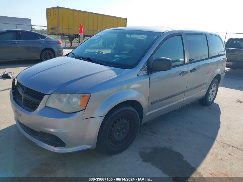 2013 Ram Cargo Tradesman VIN: 2C4JRGAG4DR727958 Lot: 39667105