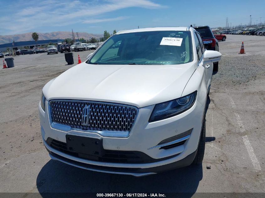 2019 Lincoln Mkc Reserve VIN: 5LMCJ3D9XKUL08480 Lot: 39667130