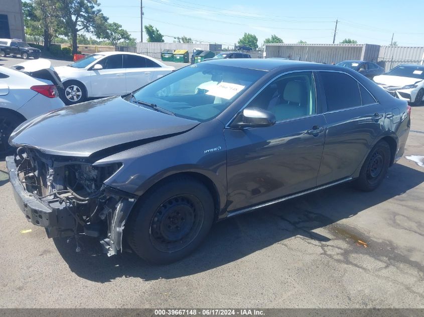 2014 Toyota Camry Hybrid Le VIN: 4T1BD1FK2EU135519 Lot: 39667148