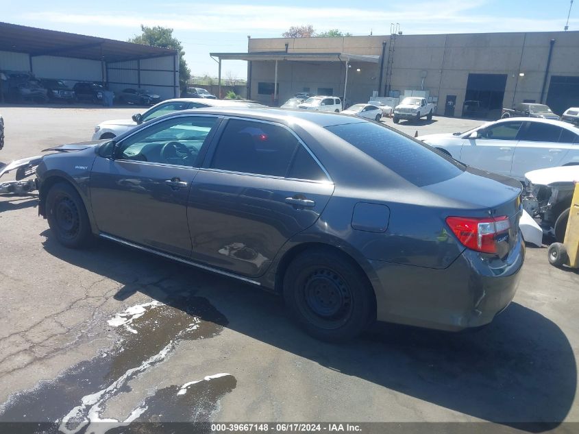 2014 Toyota Camry Hybrid Le VIN: 4T1BD1FK2EU135519 Lot: 39667148