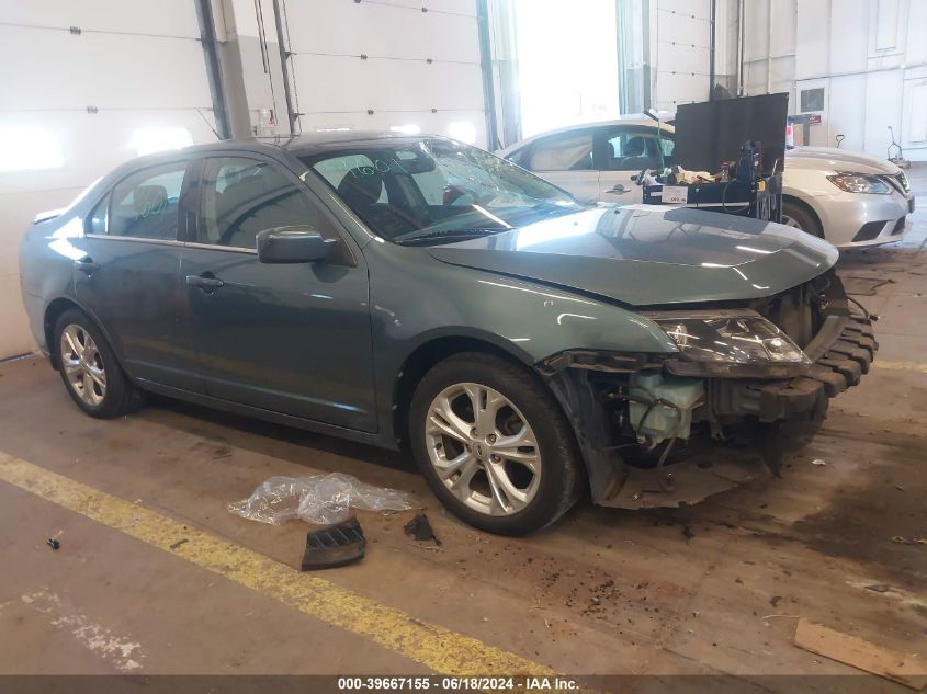 2012 Ford Fusion Se VIN: 3FAHP0HA3CR416954 Lot: 39667155