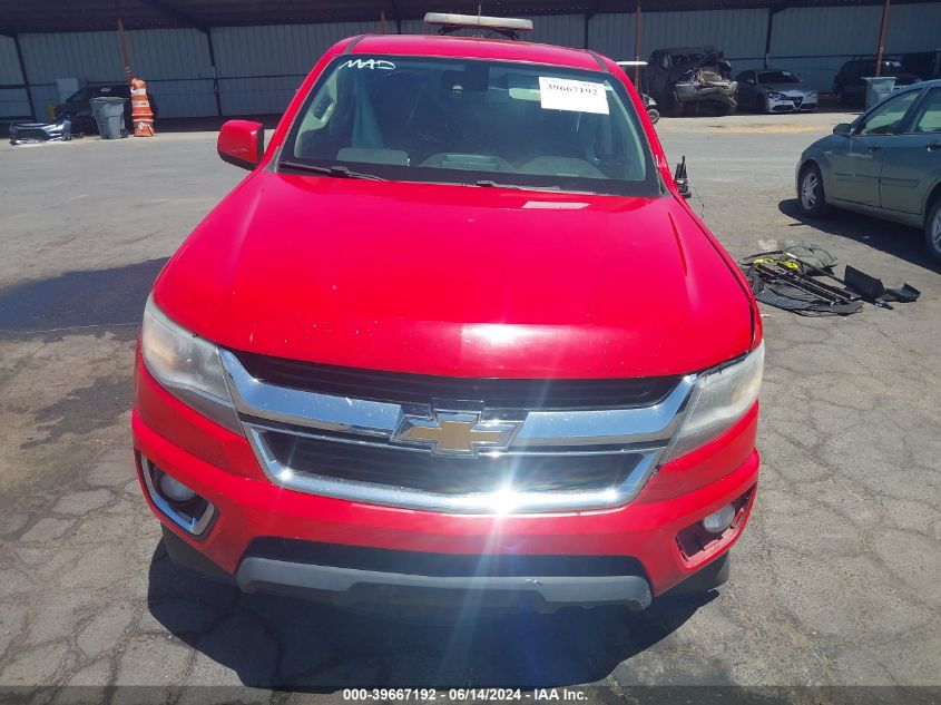 2016 Chevrolet Colorado Lt VIN: 1GCGTCE30G1343048 Lot: 39667192