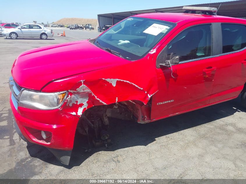 2016 Chevrolet Colorado Lt VIN: 1GCGTCE30G1343048 Lot: 39667192