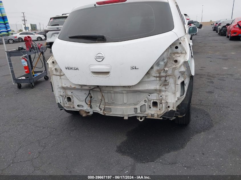 2008 Nissan Versa 1.8Sl VIN: 3N1BC13E18L455244 Lot: 39667197