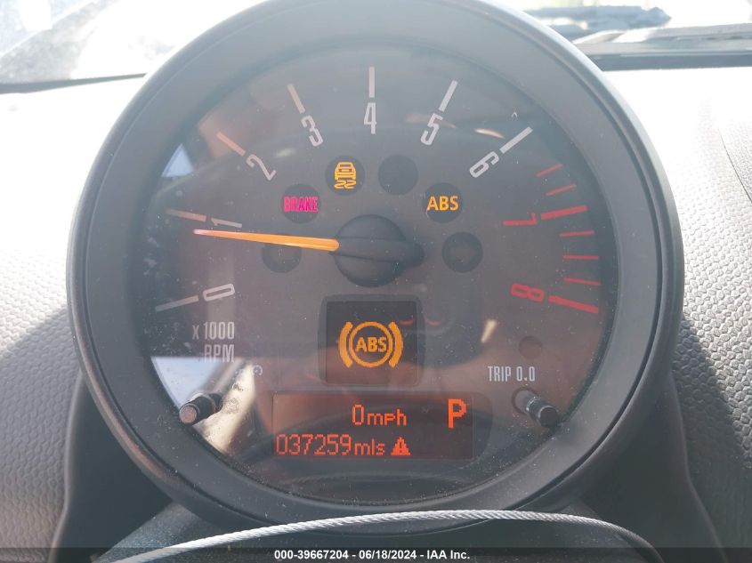 2016 Mini Countryman Cooper S VIN: WMWZC3C58GWT08481 Lot: 39667204