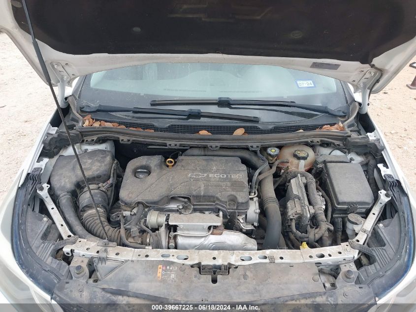 2018 Chevrolet Cruze Lt Auto VIN: 3G1BE6SM0JS579300 Lot: 39667225