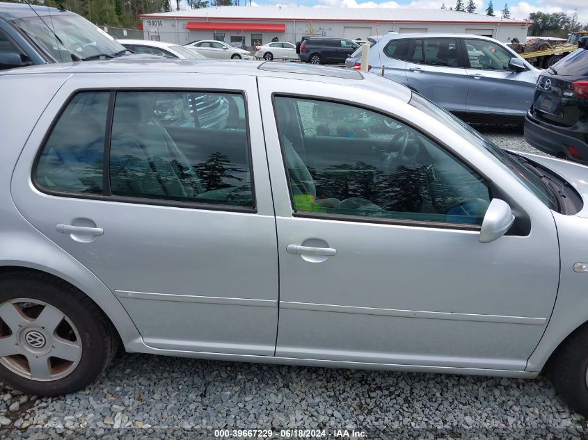 2001 Volkswagen Golf Gls Tdi VIN: 9BWGP61J514073143 Lot: 39667229